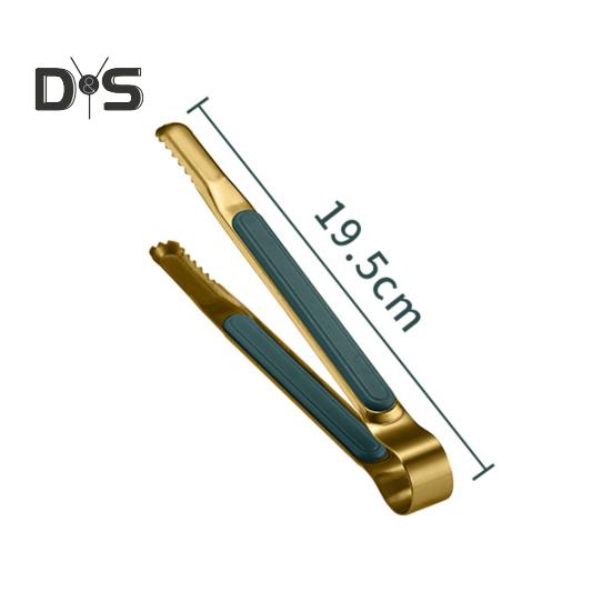 Food Tongs Anti-slip Multi-functional Non-stick Stainless Steel Salad Tongs