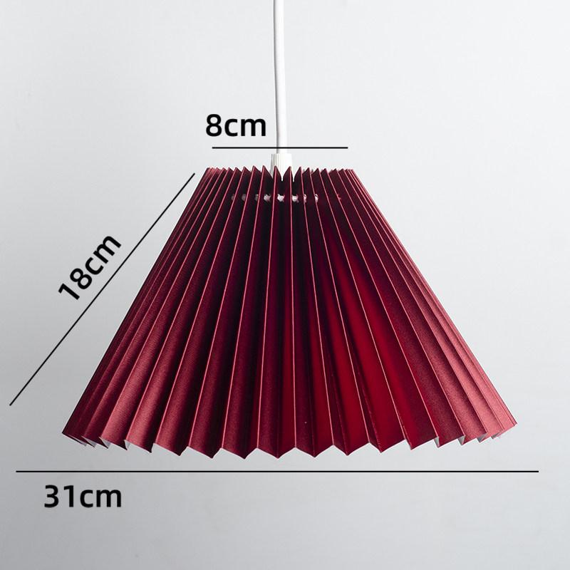 Nordic Origami Pendant Lights Lampshade Replacement Lamp Cover Downward Bulb Design Hanging Lamp Dining Room Kitchen Home Decor