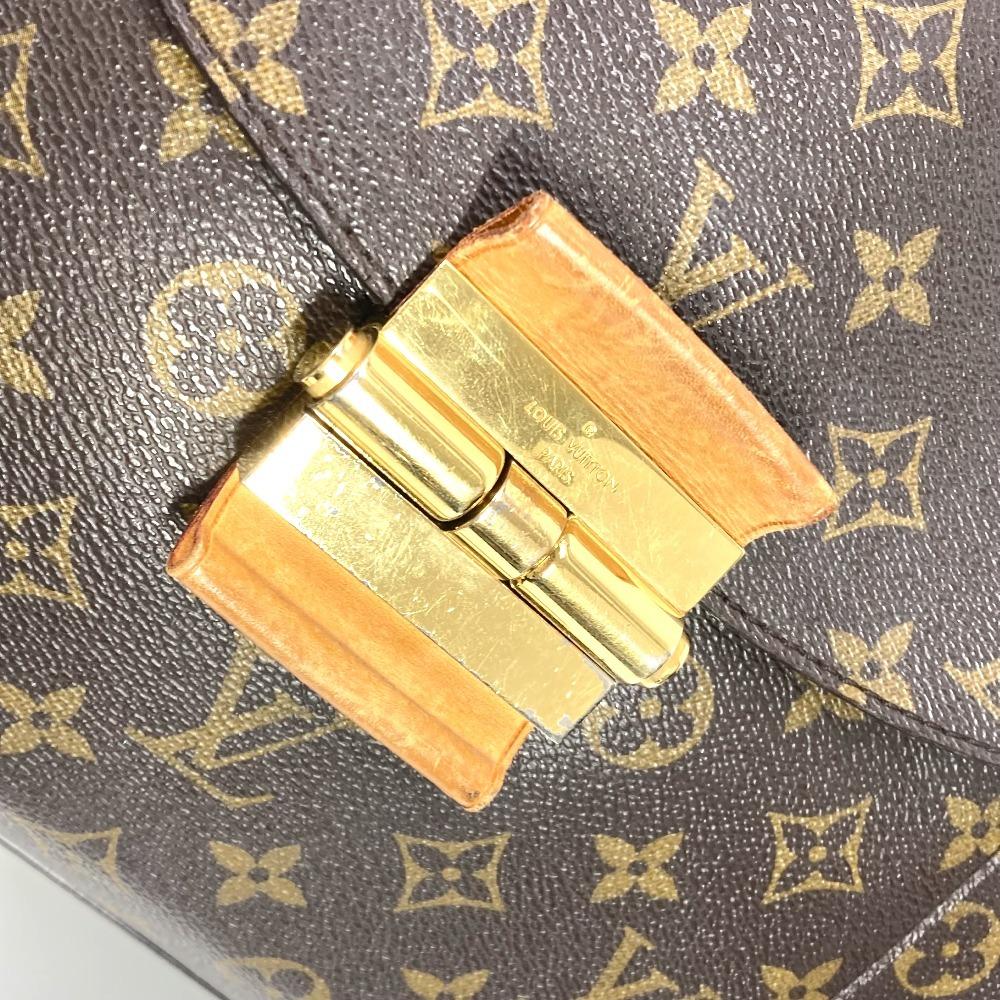 Louis Vuitton M40579 Monogram Oramp Tote Bag Flap Shoulder Bag Brown/purple
