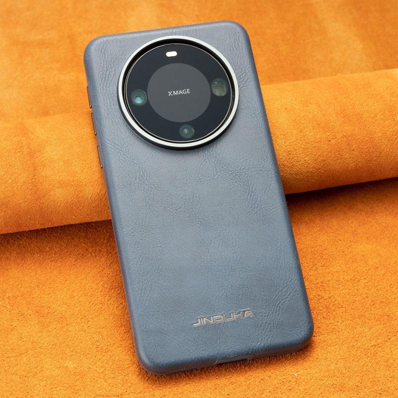 Huawei Mate60Pro Phone Case Business All-inclusive Magnetic Anti-drop Pura70pro High-end Men's Leather Case