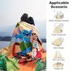 1pc Stitch Printing Blanket - Soft, All-Season Throw for Office Blanket, Personalized Gift with Adorable Cartoon Design