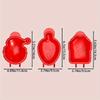 3pcs Christmas Hand Pie Molds Santa Claus Christmas Gift Christmas Hazelnut