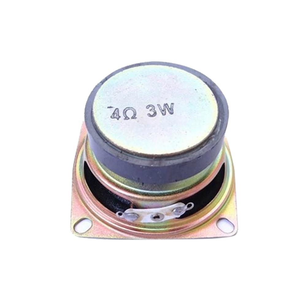 

Portable Speaker Audio 2 INCH 4Ohm 3W Full Range Mini 52mm Rubber Side Horn Stereo Woofer Loudspeaker Box Diy Accessories чёрный