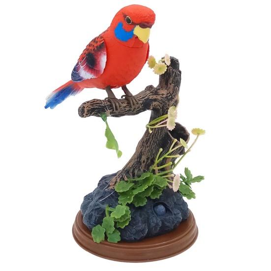 Electronic Birds Toy Voice Control Interactive Festival Gift Simulation Bird Parrot Toy for Children