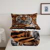 Set Biancheria da Letto Tigre Stampa 3D Copripiumino Set Amico della Pelle Singolo Twin Matrimoniale Dimensioni Arredo Camera da Letto Set Copripiumino Regalo di Compleanno