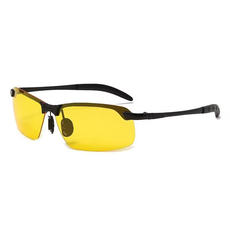 Photochromic Polarized Night Vision Driving Sunglasses for Men - Day & Night Use, Ideal for Drivers and Fishing.