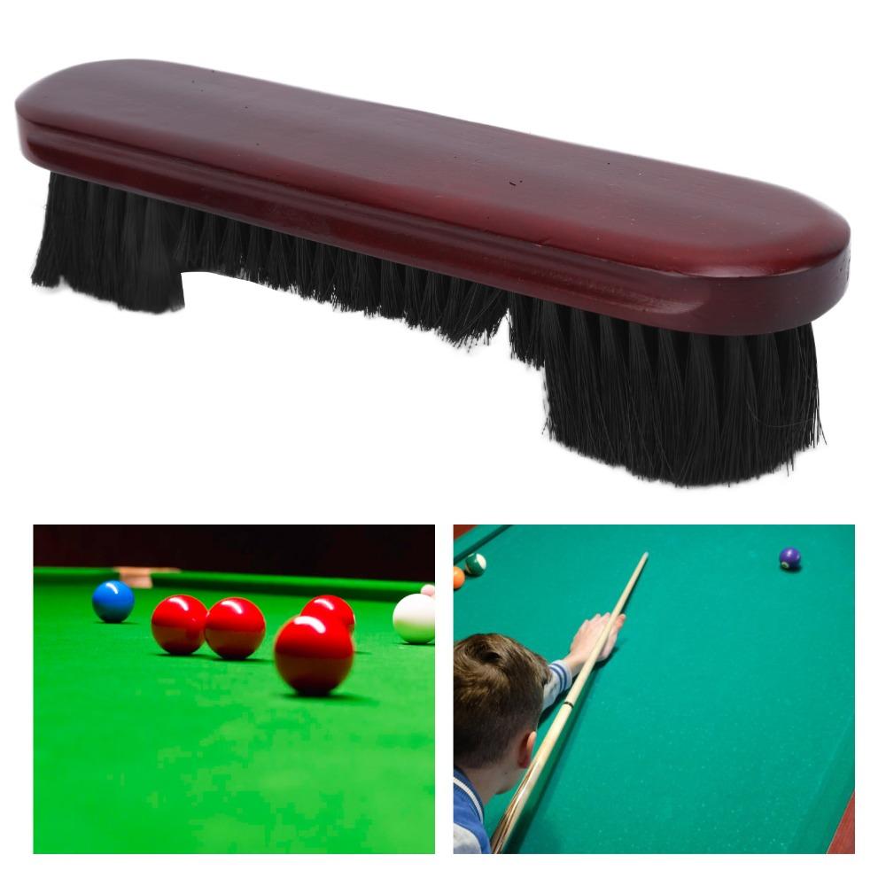 9.1 Inch Billiards Table Brush PVC Wooden Billiards Brush Billiards Pool Table Brush  Snooker Table