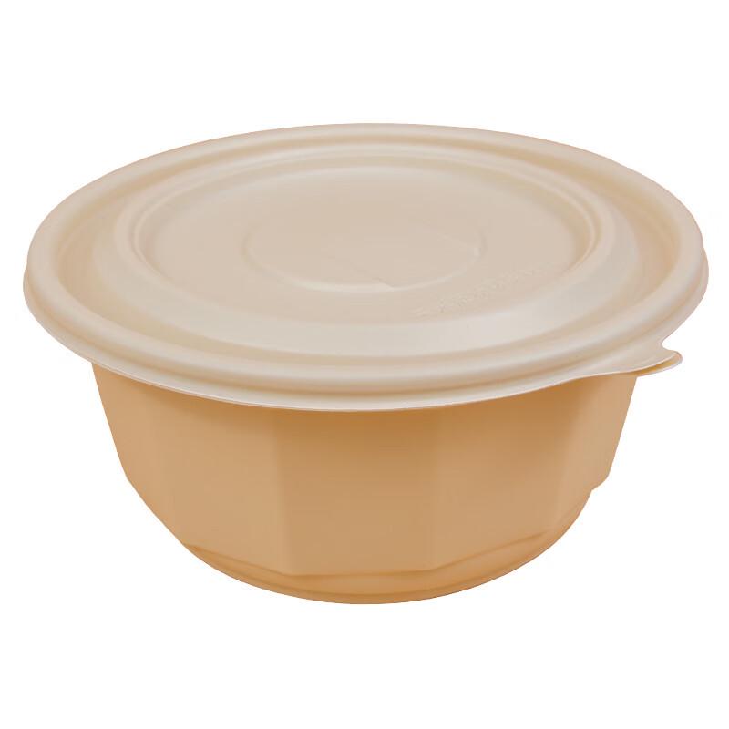 Eco-Friendly Degradable Corn Starch Square Takeout Containers