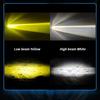 LED Motorcycle Spotlights 13W 1700LM Motorcycle Headlight Fog Light Driving Lamp High Brightness Dual Light Mode DC9-60V