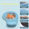 Comfortable Cat Mouse Mat Cute Cartoon Wrist Support Pad Animal Mouse Pad  Home Office