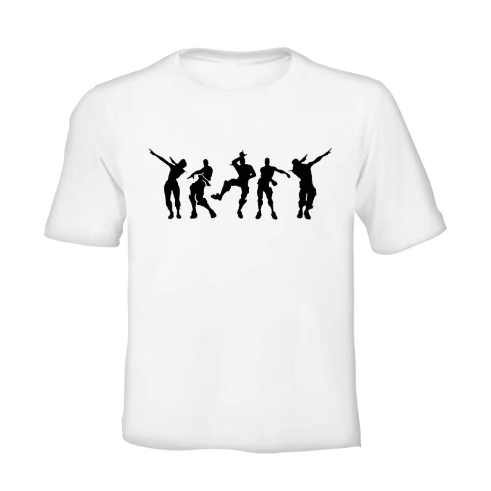 2026 New Hot Sell Fortniter Celebrations TShirt Adult Mens Gaming Dance Discout Hot New Fashion Short Sleeve Cotton Top Tees