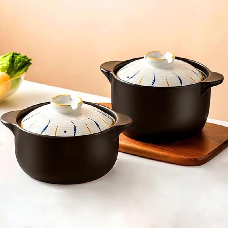 NHZHIW 4.5L Ceramic Casserole Pot