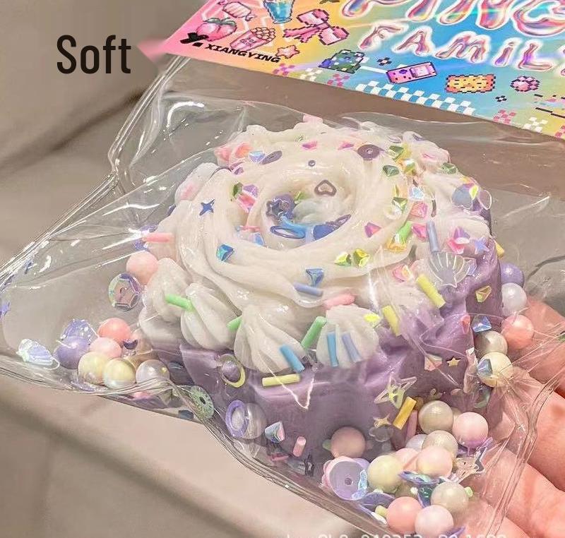 Strawberry Squeeze Simulation Model: DIY Food Play, Cake Decoration, Kindergarten Gift