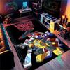 High-quality Cartoon T-Transformers Autobots 3D Bathroom Anti-Slip Mat Rugs for Home Kitchen Floor Decor Carpet