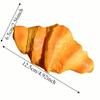 Sticky Food Artificial Bread Fake Slow Rising Soft Rebound Toys Croissant Squishy Toy  Kids Adults