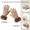 Waterproof Cold-proof Gloves Windproof Touch Screen Gloves Cute Winter Warm Gloves  Cold Weather