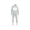 Nike Solid Color Zipper Logo Print Casual Sports Suit Men Suits Gray DM6836-063