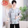 Lansha Plus Size Summer Loose Outfits for Middle-Aged Women