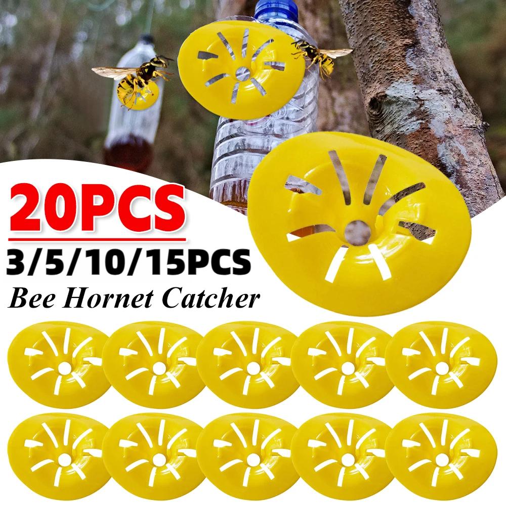 3-20 Pezzi Trappola per Vespe Trappola per Moscerini della Frutta Riutilizzabile Imbuto Catcher per Api Calabroni Controllo Parassiti Trappole per Insetti Forniture per Giardino Esterno Agricoltura
