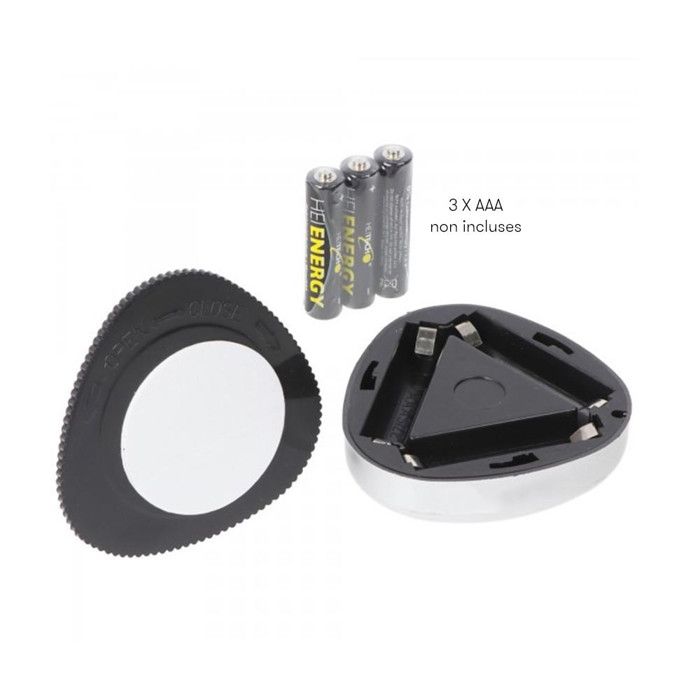 Set mit 3 kabellosen LED-Drucklampen - Praktische Zusatzbeleuchtung für Schränke, Küchen und dunkle Bereiche