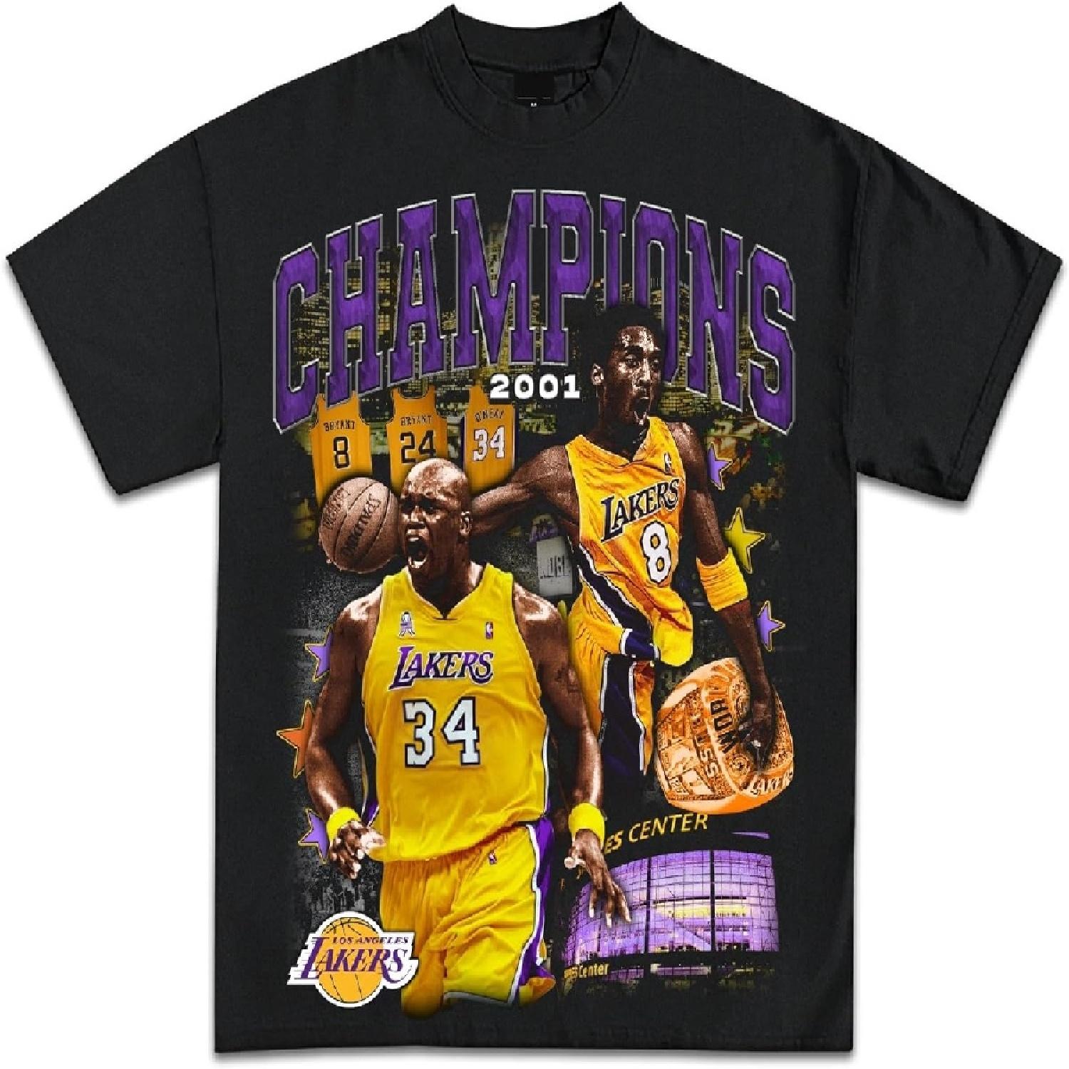 

Classic Nostalgic Kobe Graphic T-Shirts Premium Quality Heavyweight Basketball Shirt for Adults & Kids S
