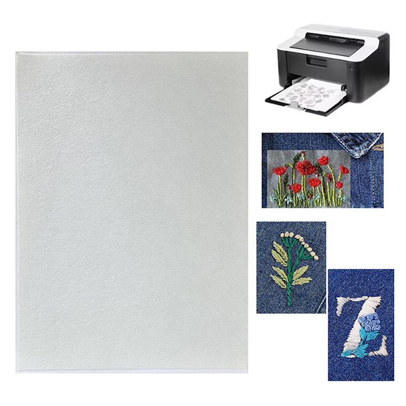1/10Pcs Water-Soluble Non-Woven Back Adhesive Lining Printable Lining Cloth Clothing Accessories For Computer Manual Embroidery