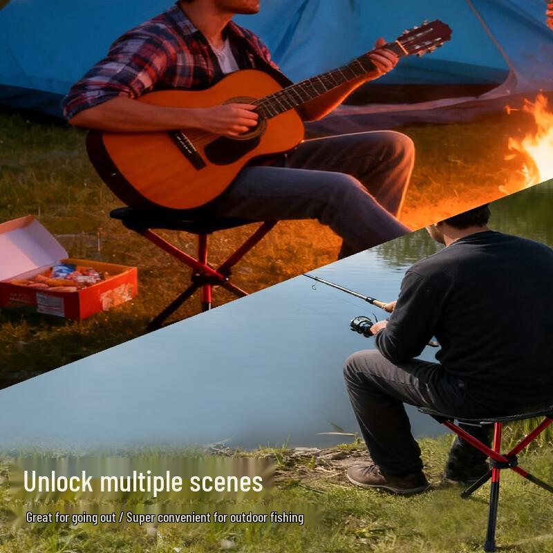 Lightweight Portable Outdoor Folding Stool