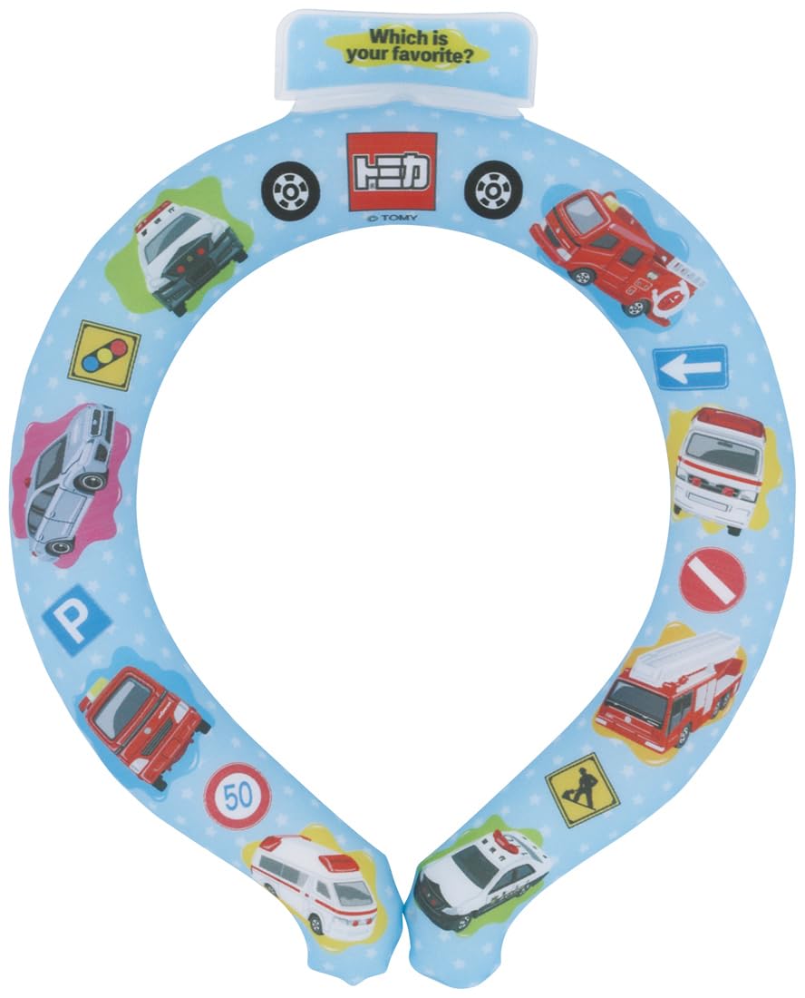 

Skater Многоразовое охлаждающее кольцо для шеи для кулера Tomica, среднее, детское, NCL1-A