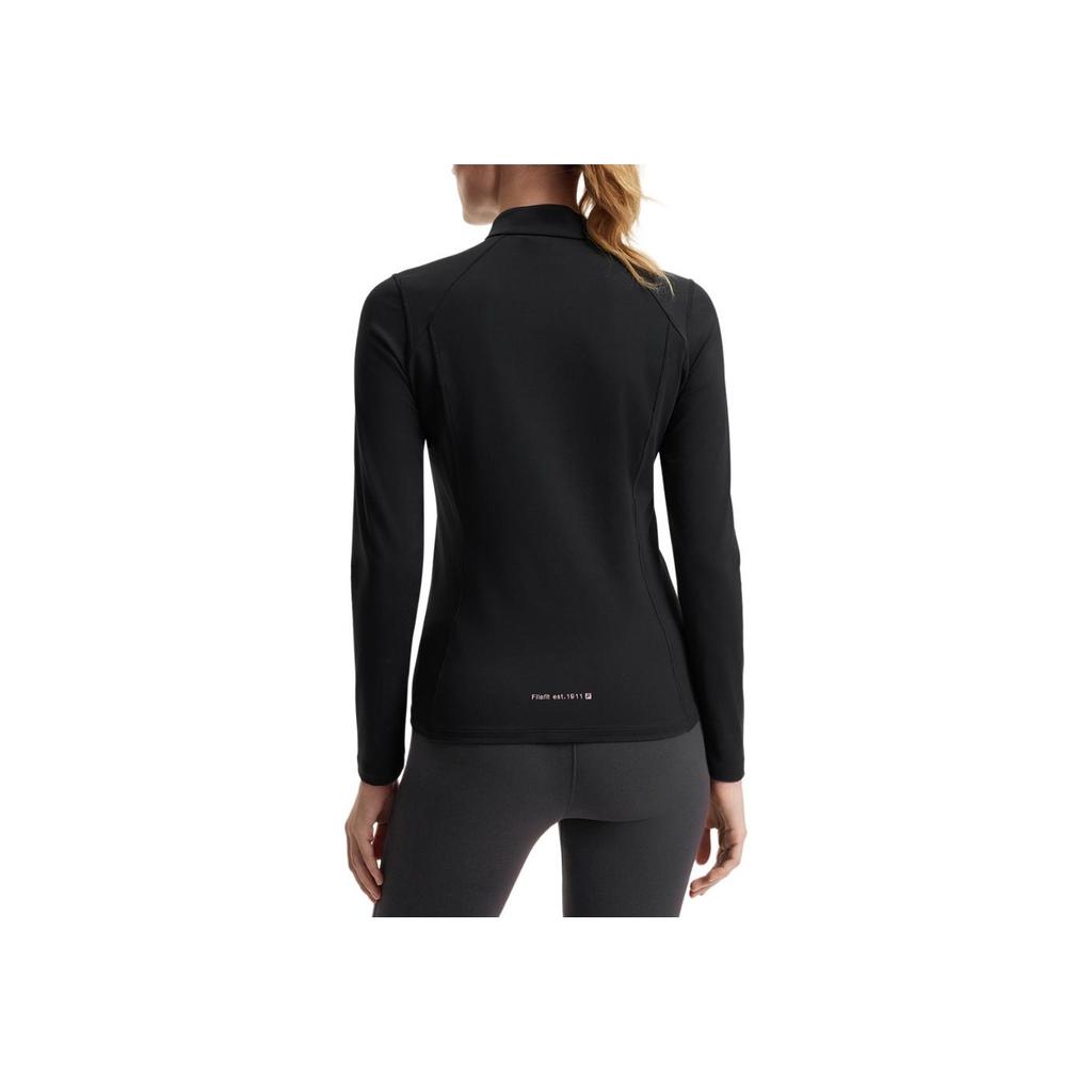 New FILA T Shirt Women's Pitch Black A11W511218FBK