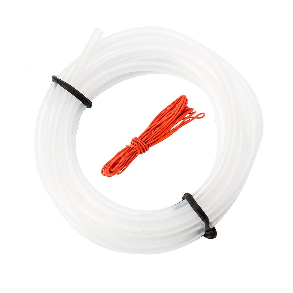 Triple Gauge Kit, 3 In 1 Car Oil Volt Water Gauge, Chrome Housing, White Face, Red Needles, 51Mm Size, 100-280F Water Temp, 8-16V Volts, 0-100Psi Oil