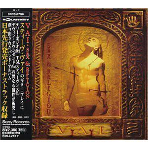 CD VAI - Sex & Religion SRCS6796 SONY 1993 Japan Rock Used