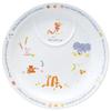 NARUMI Children's Dinnerware Set, "Let's Eat Together!" 4-Piece Set, Easy-to-Scoop Dish, Perfect for Baby Showers, First Meal Ceremonies, and Baby Foo