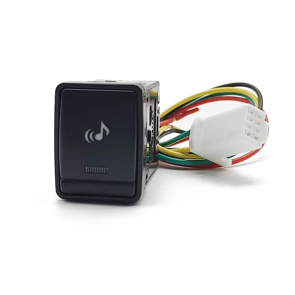1Pc Power on off DRL LED Light Button Seat Mirror Steering Wheel Heating Switch Radar for Nissan Tiida Sylphy Qashqai X-TRAIL Switches4