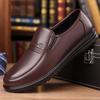 Fashion British Style Slip-on Business Dress Shoes for Men Spring Autumn Soft-soled Casual Men's Leather Shoes New Designer Loafers Male