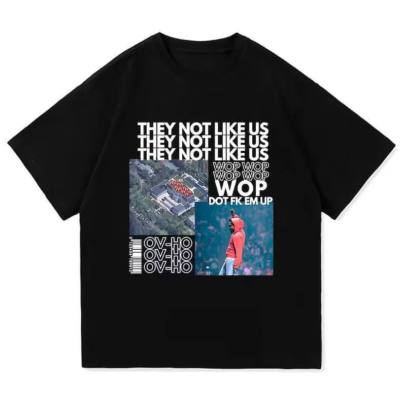 Кендрик Ламар Not Like Us Хип-Хоп Футболка Все Размеры Унисекс Футболка L