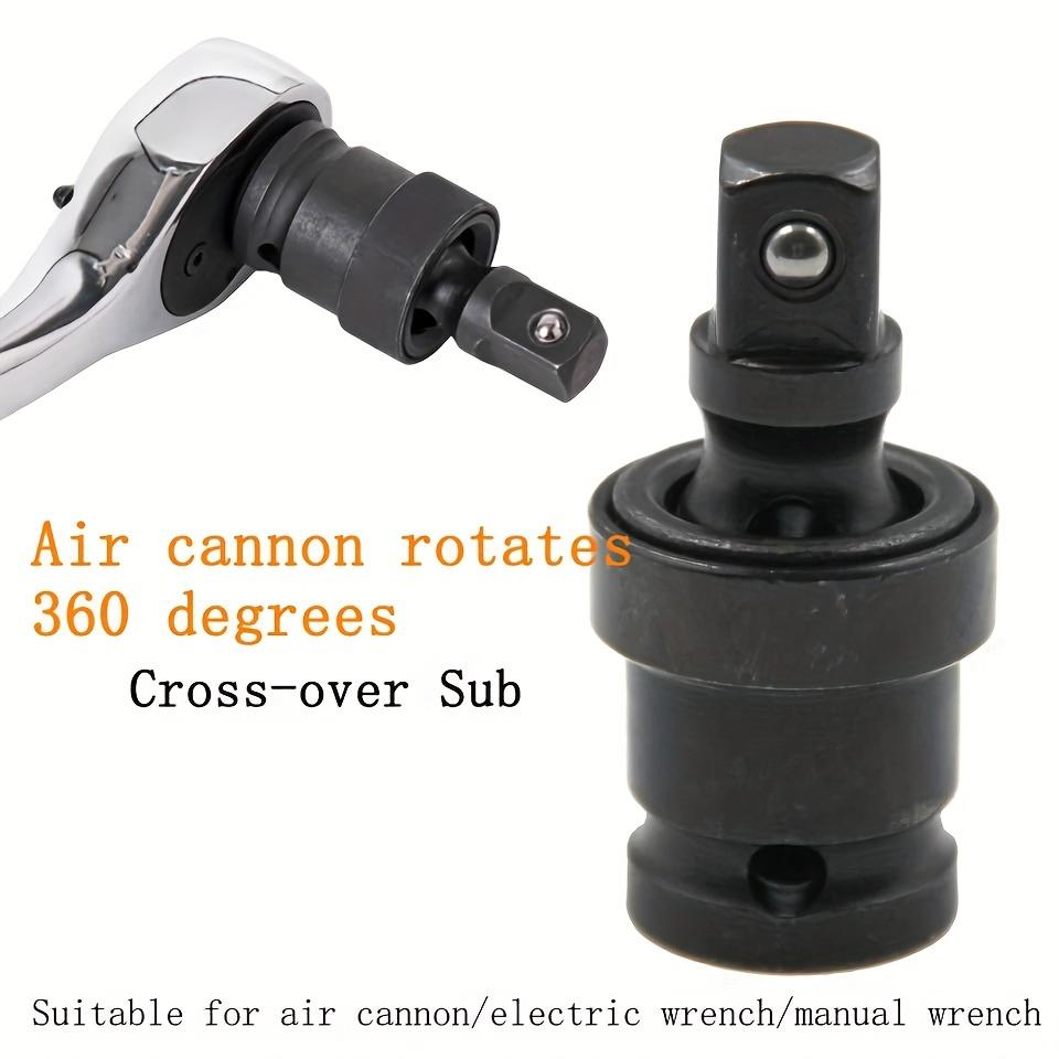 360° Swivel Steel Ball Impact Socket for Electric Wrench Efficiency Enhancement 1/2 Inch Drive Universal Joint Socket Adapter