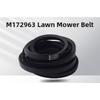 M172963 Lawn Mower Deck Drive Belt 5/8 x 169.7in Compatible with For Z515E Z530M Z530R Z535M Z540M Z540R Z545R