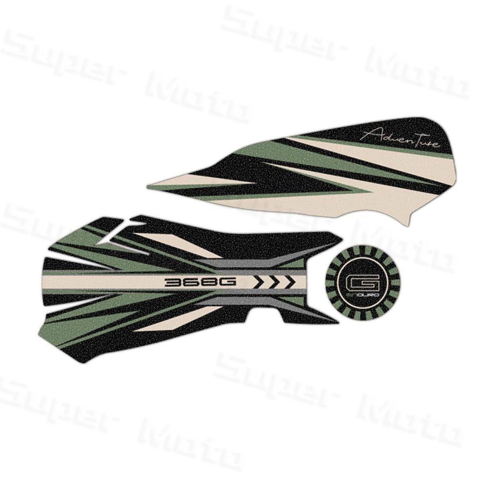 For ZONTES 368 G Zontes 368G ADV Motorcycle Frosted Swingarm Stickers Rotating Shaft Protect Accessories Decals Anti-Scratch