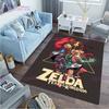 Cartoon Link-zalda Game Print Play Game Area Rug Sponge Washable Mat Bedroom Floor Mat Non-slip Bathroom Carpet Mat Door Carpet