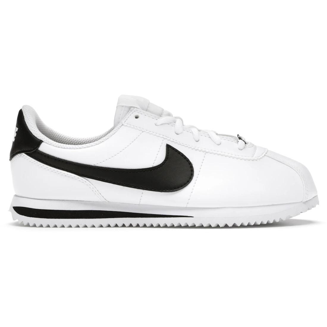 

Кроссовки Nike Cortez Basic Белые Черные (GS)(904764-102) 38