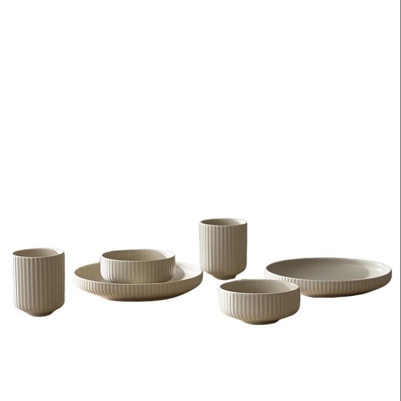 Glazed Summer Truffle Ceramic Dinnerware Set