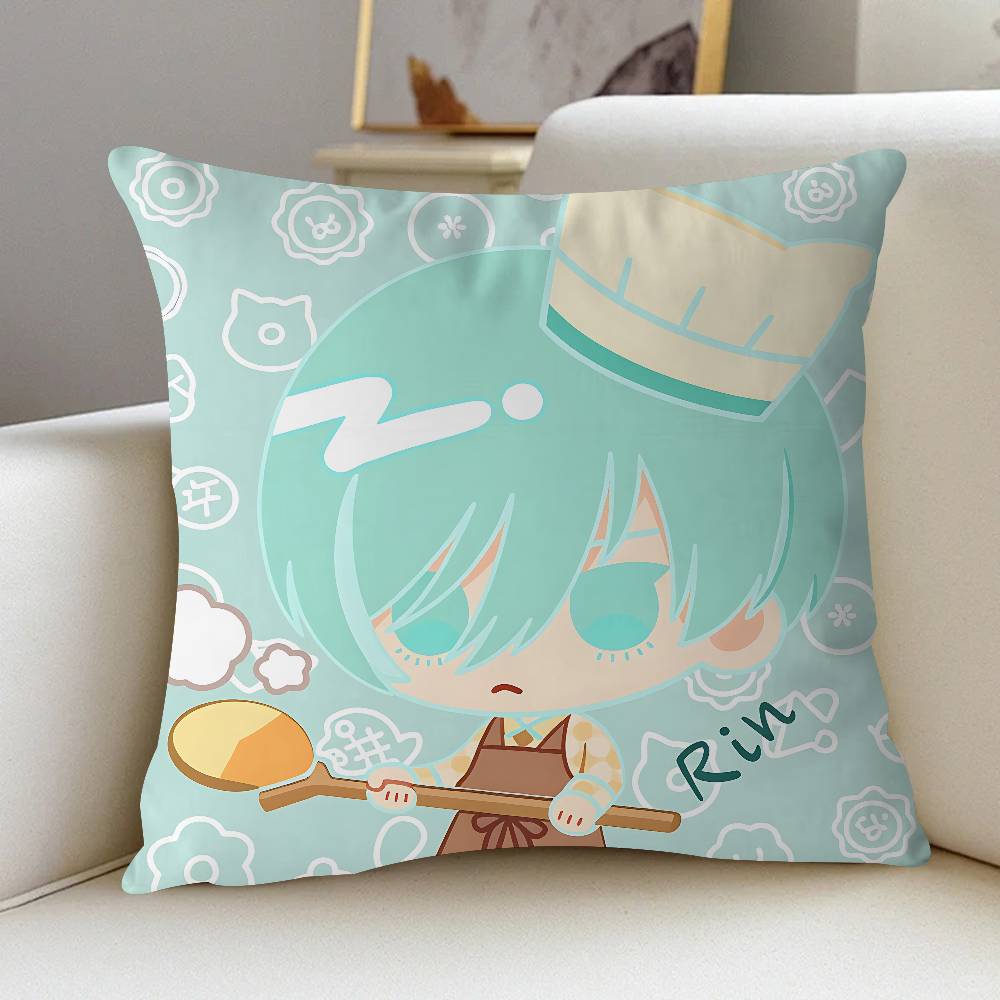 Хёма Чигири Рэнсукэ Кунигами Иконка Наволочки Домашнее Постельное Белье Декоративная Наволочка Свадебная Супер Мягкая Наволочка 12x12Inch