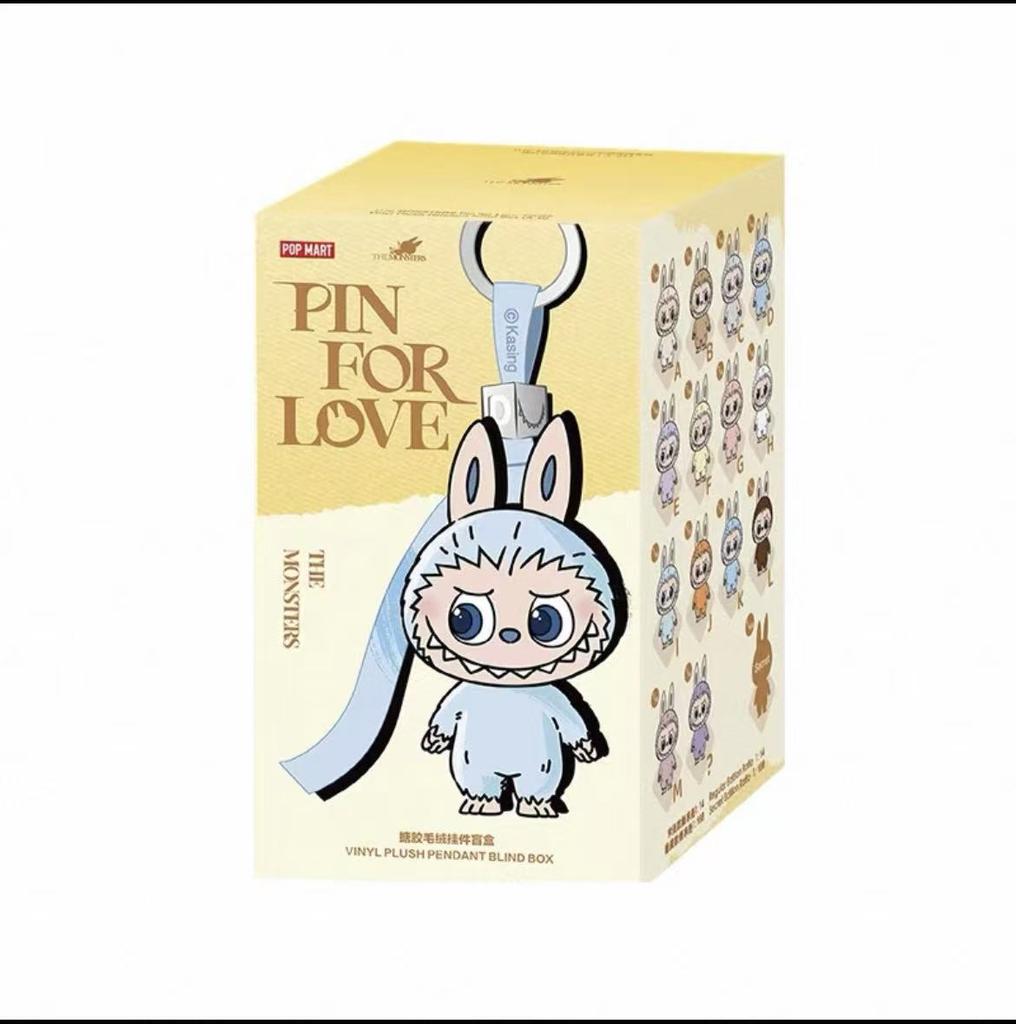 Cute Labubu New 4th Gen Mini Vinyl - Face Plush Blind Box: Ideal Backpack Accessory, Keychain & Christmas Gift, Also a Fun Children's Hand Puppet Toy