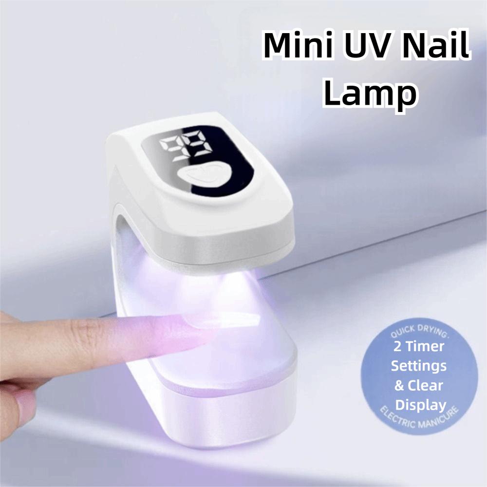 Rechargeable Nail Dryer Quick Dry Manicure Lamp New Mini UV LED Nail Lamp  Nail Art Tools