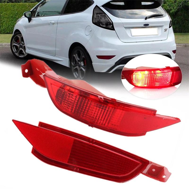 Nebelscheinwerfer hinten links mit Birne Reflektor Stoßfänger rechts für Ford Fiesta Wt Mk7 2009-2014 8A61-15K273-Ab 8A61-15K273-Ac