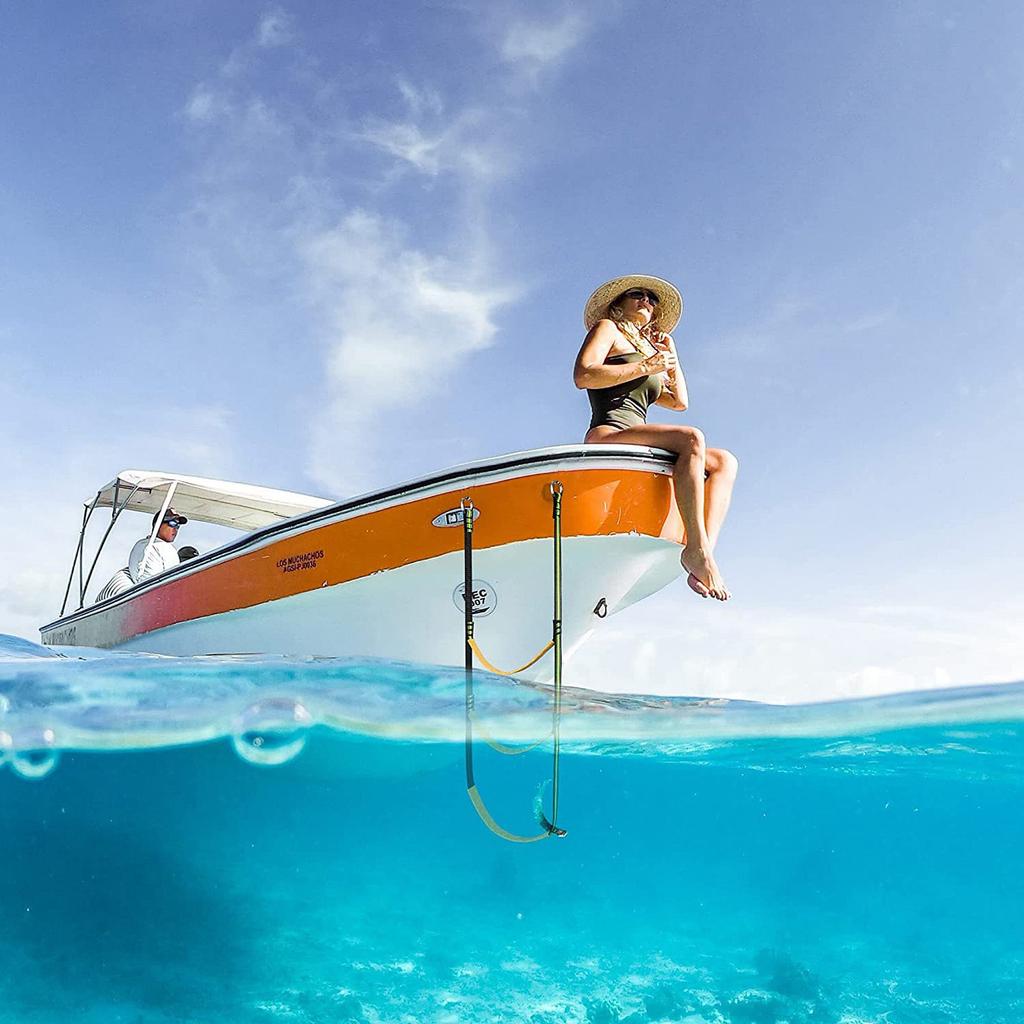 Folding Rope Ladder For Inflatable Hook On Soft Boarding Ladder For Sports