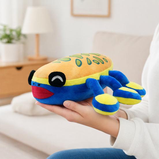 Yousheng Plush Toy for Game Fans, Soft Stuffed Animal Doll, Cute Sea Creature Plushie for Bedroom, Collectible Gift for Anime Lovers And Gamers