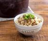 Staub "Le Chawan Meoto Set KOHIKI White M/L Made in Japan" Ceramic Couple's Rice Bowl Set [Official Japanese Product] Le Chawan 40508-542