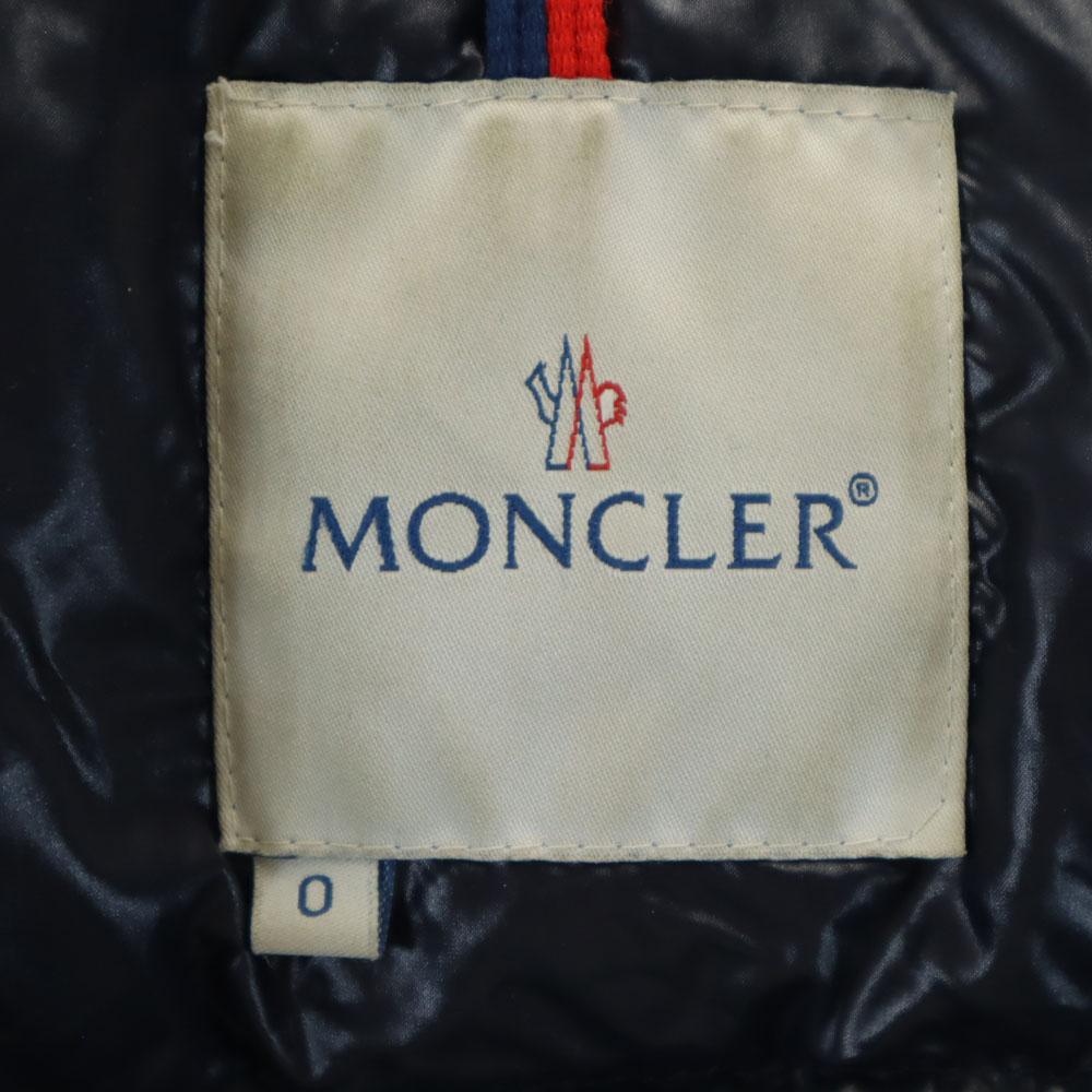 Moncler Down Jacket Navy Women Used