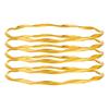 European and American multi-layer metal jewelry simple personalized chain bracelet bohemian fashion multi-layer stacked bracelet set